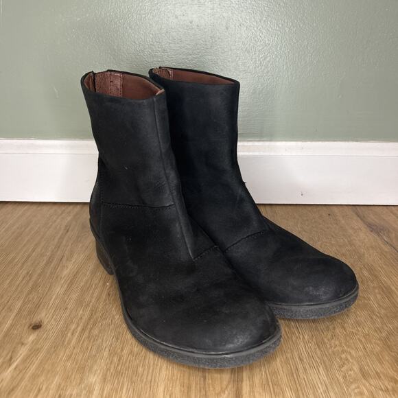 Dansko Shoes - Dansko Womens 36 US 5.5-6 Boots Brianne Waterproof Leather Black Bootie 7766